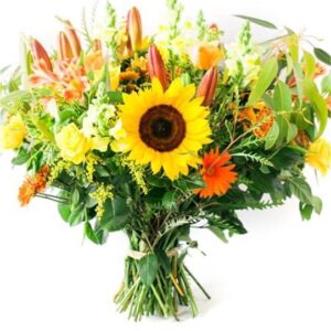 Orange & Yellow Hues in Vase